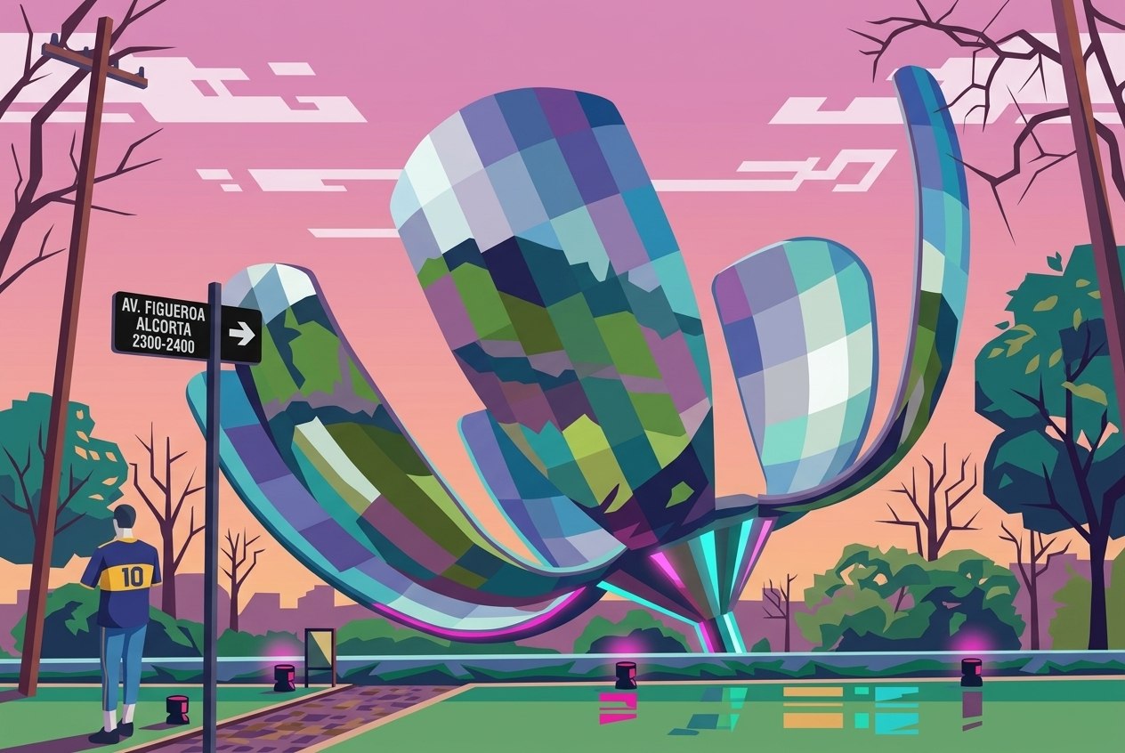 Floralis Genérica, Buenos Aires